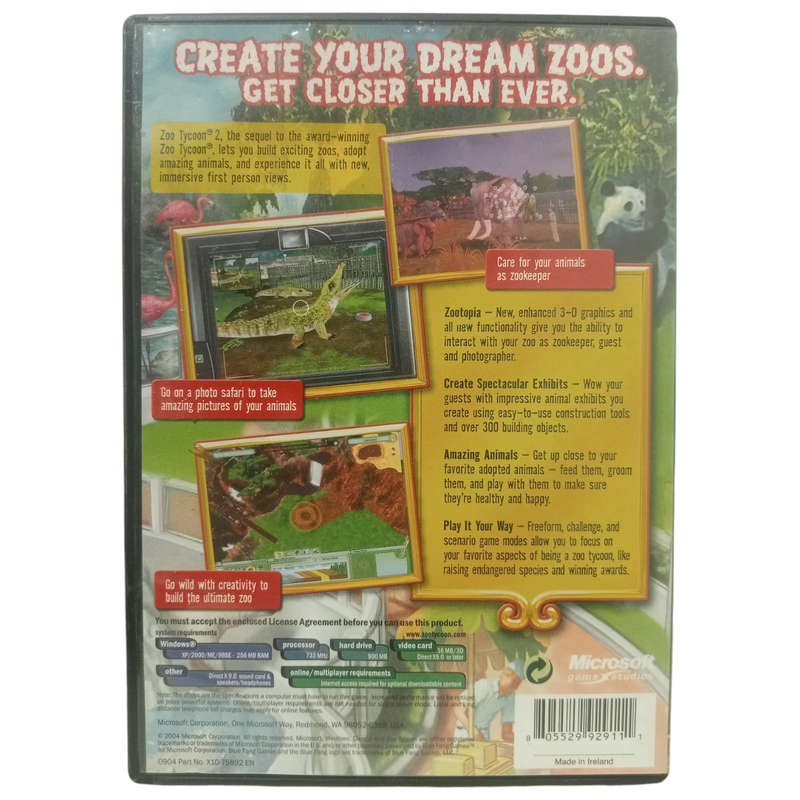 Zoo Tycoon 2 PC (CD)