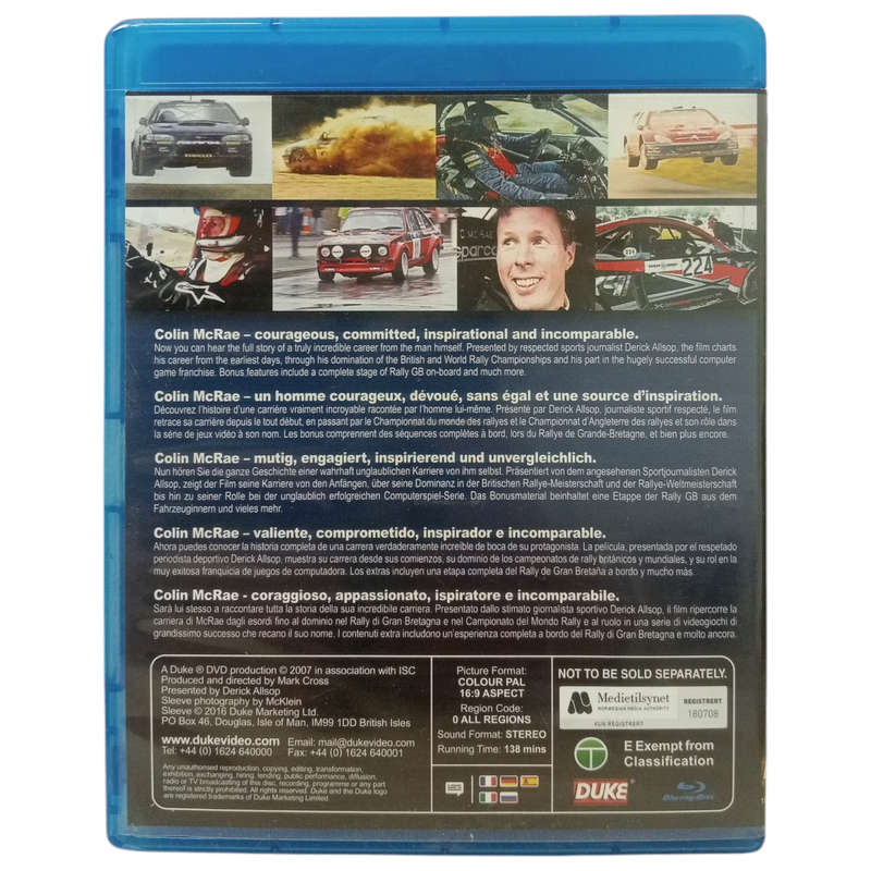 Colin Mcrae - Rally Legend Blu-Ray