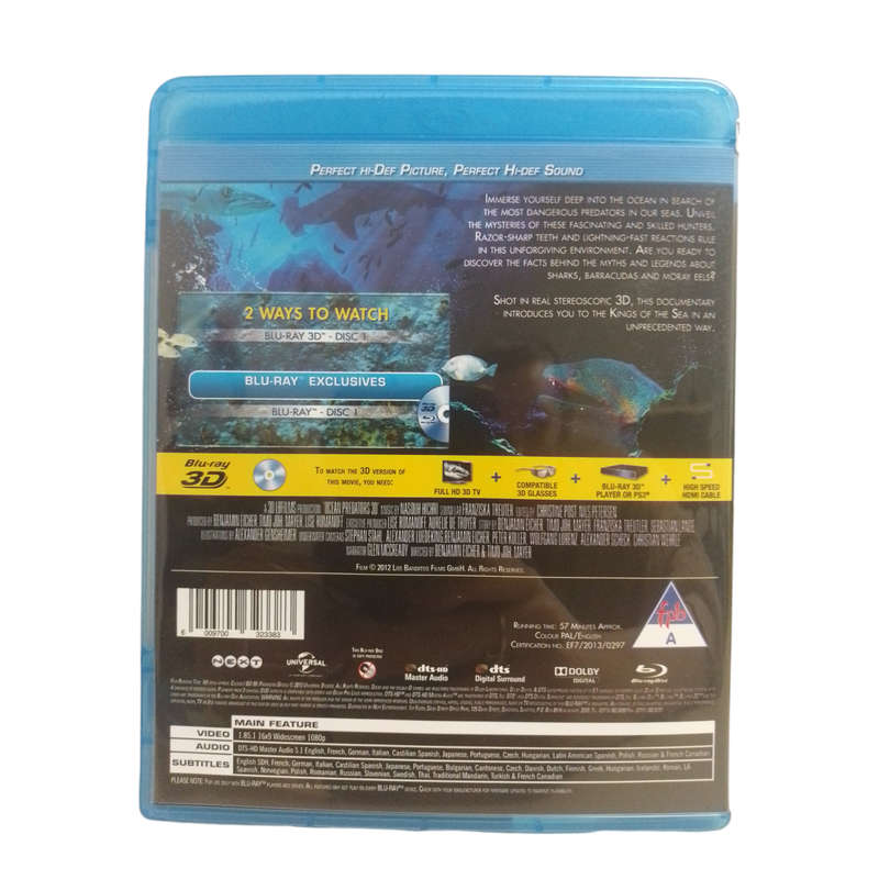Ocean Predators 3D Blu-Ray