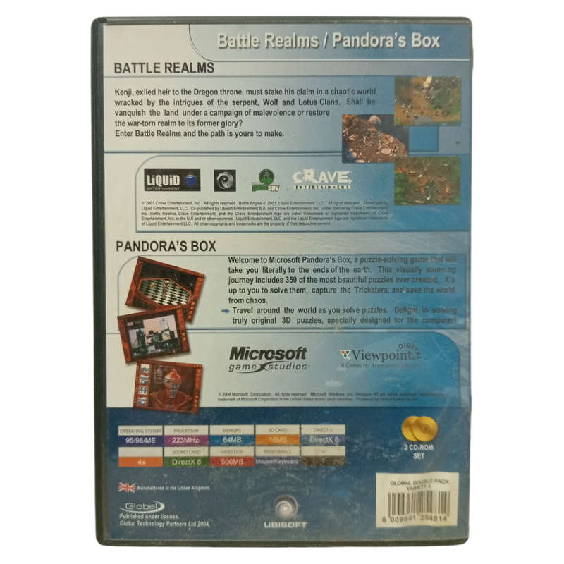 Battle Realms, Pandora's Box PC (CD)