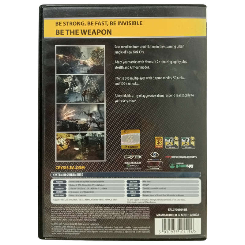 Crysis 2 PC (DVD)