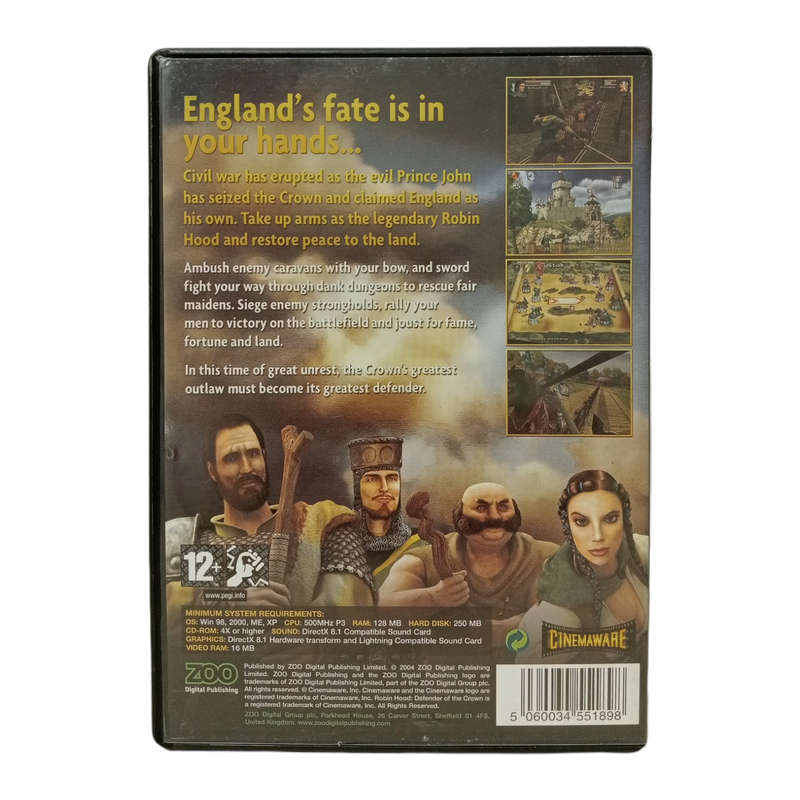Robin Hood - Defender of the Crown PC (CD)