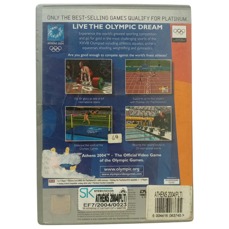 Athens 2004 PlayStation 2