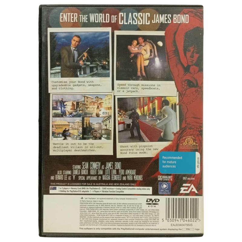 From Russia With Love 007 - PlayStation 2