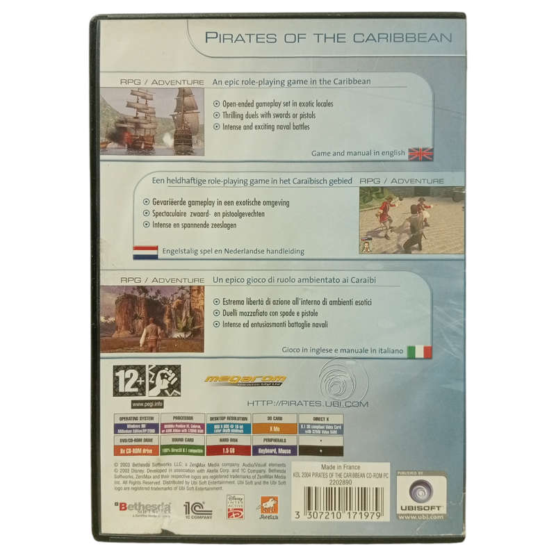 Pirates Of The Caribbean PC (CD)