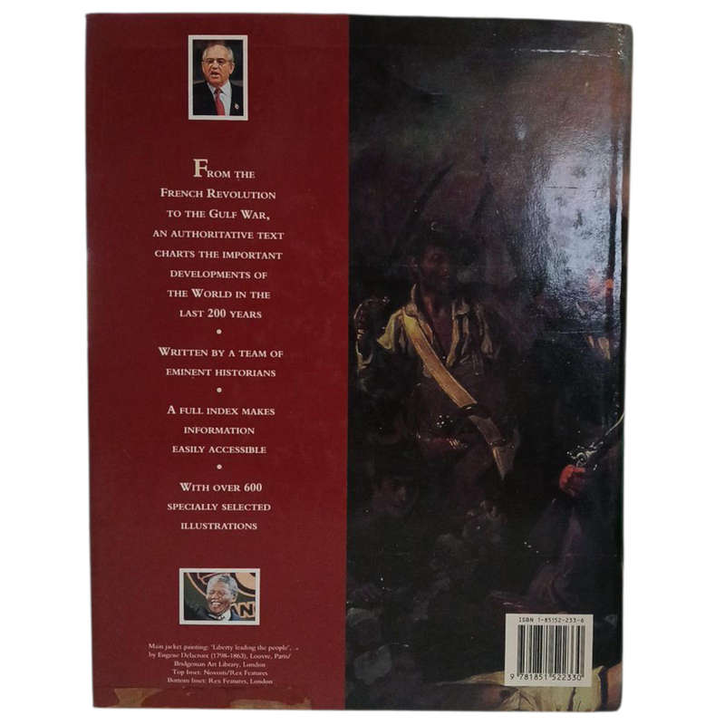 1992 An Illustrated History of The Modern World By Esmong Wright Hardcover w/Dustjacket