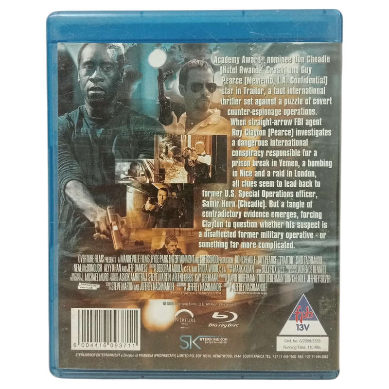 Traitor Blu-Ray