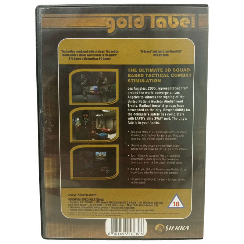 Swat 3 - Close Quarters Battle Elite Edition PC (CD)