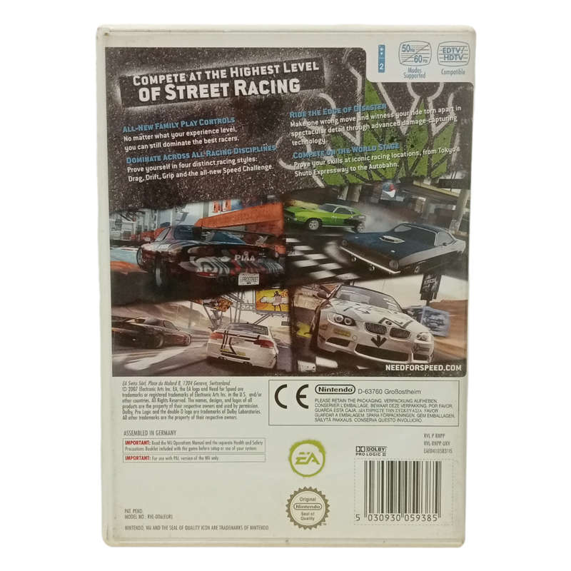 Need For Speed - Pro Street Wii