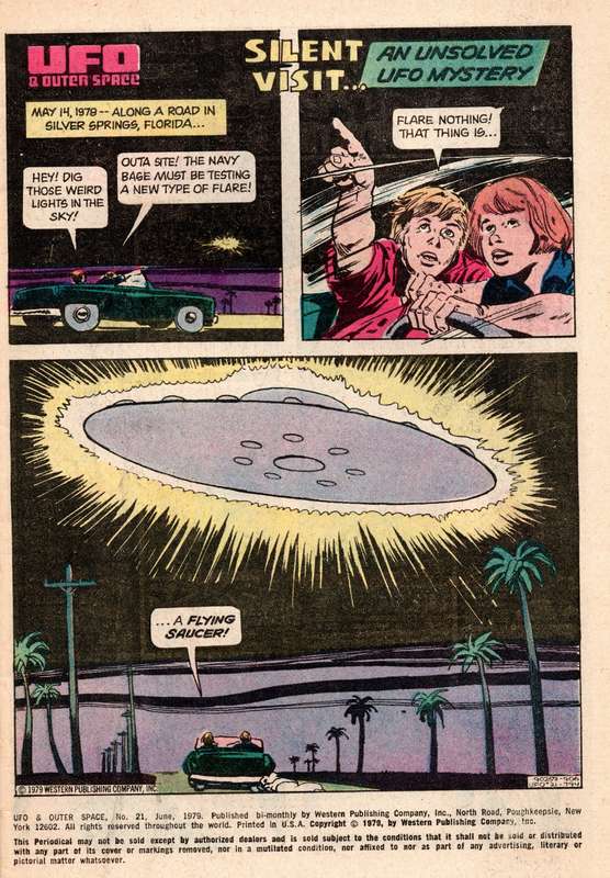 1979 UFO & Outer Space Issue 21 VF Softcover