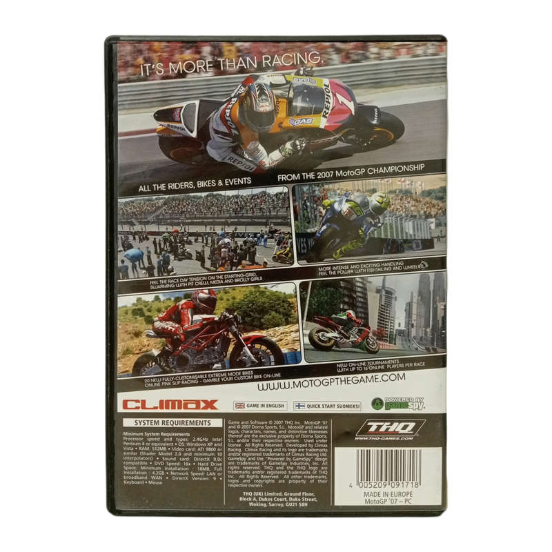 MotoGP 07 PC (DVD)