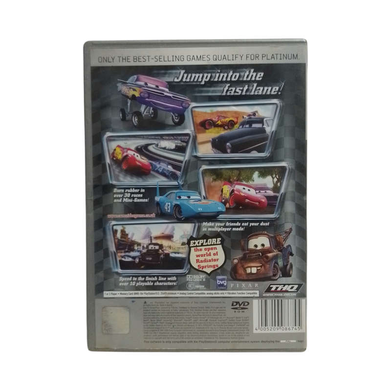 Cars PlayStation 2