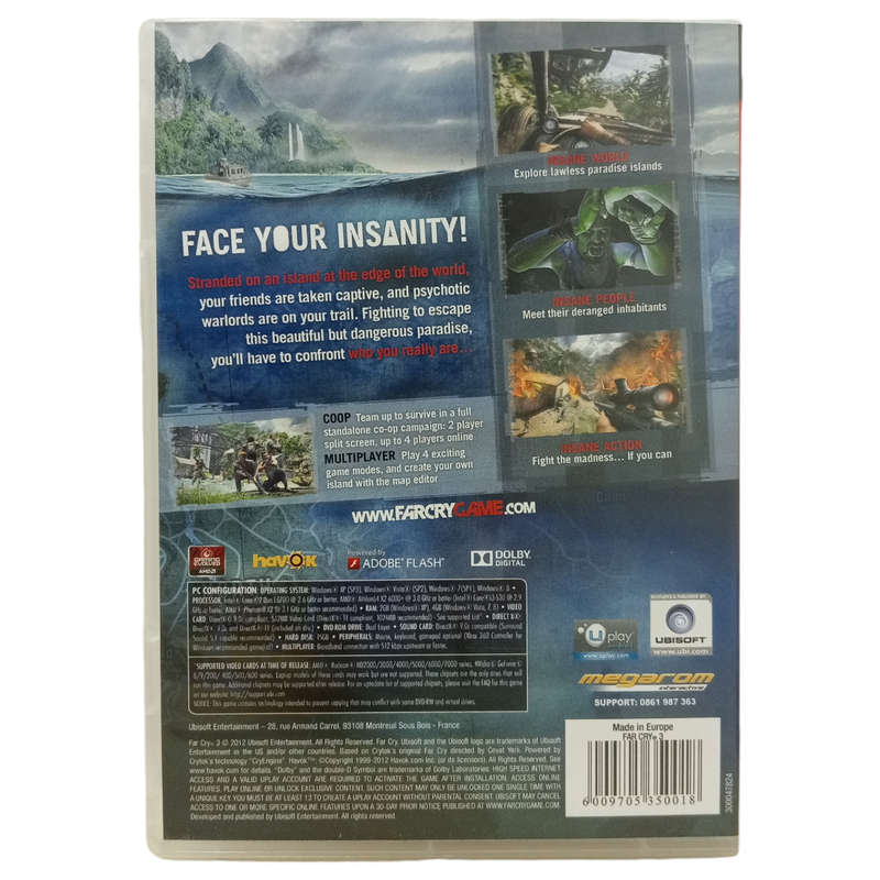 Farcry 3 PC (DVD)