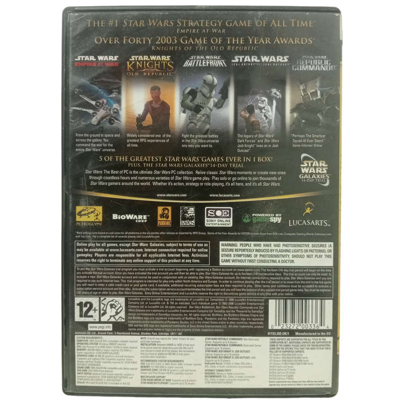 Star Wars - The Best Of PC PC (DVD)