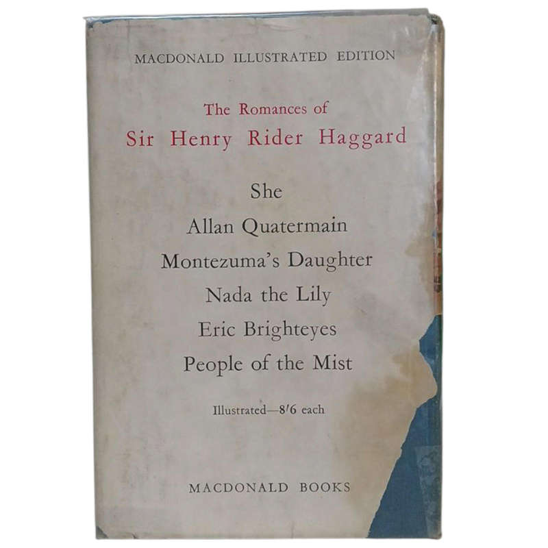 1889 Allan's Wife By H.Rider Haggard Hardcover w/Dustjacket