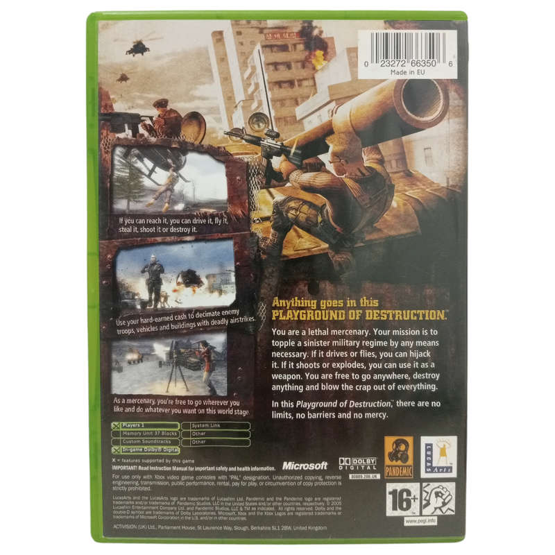 Mercenaries - Playground Of Destruction Xbox