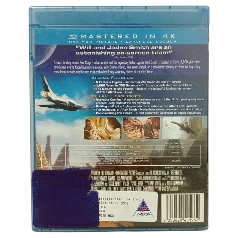 After Earth Blu-Ray