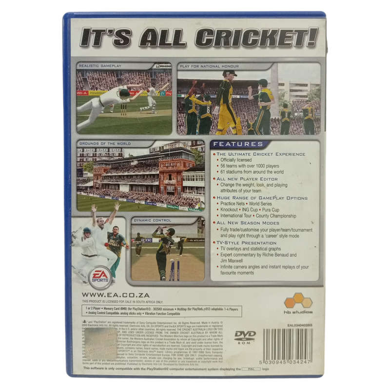 Cricket 2004 PlayStation 2