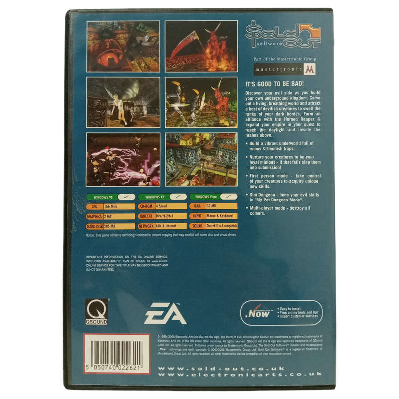 Dungeon Keeper 2 PC (CD)