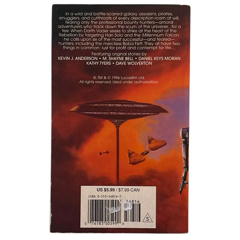1996 Star Wars - Tales Of The Bounty Hunters by Kevin J. Anderson Softcover