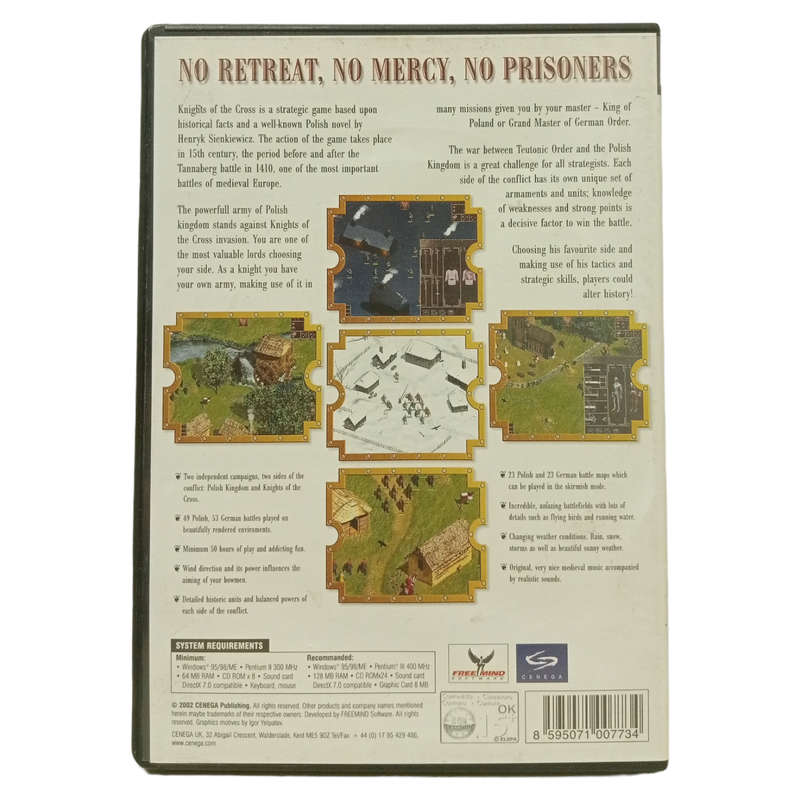 Knights Of The Cross PC (CD)