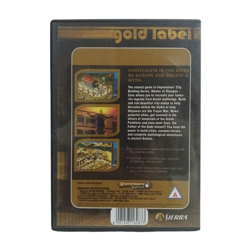 Master Of Olympus - Zeus PC (CD)