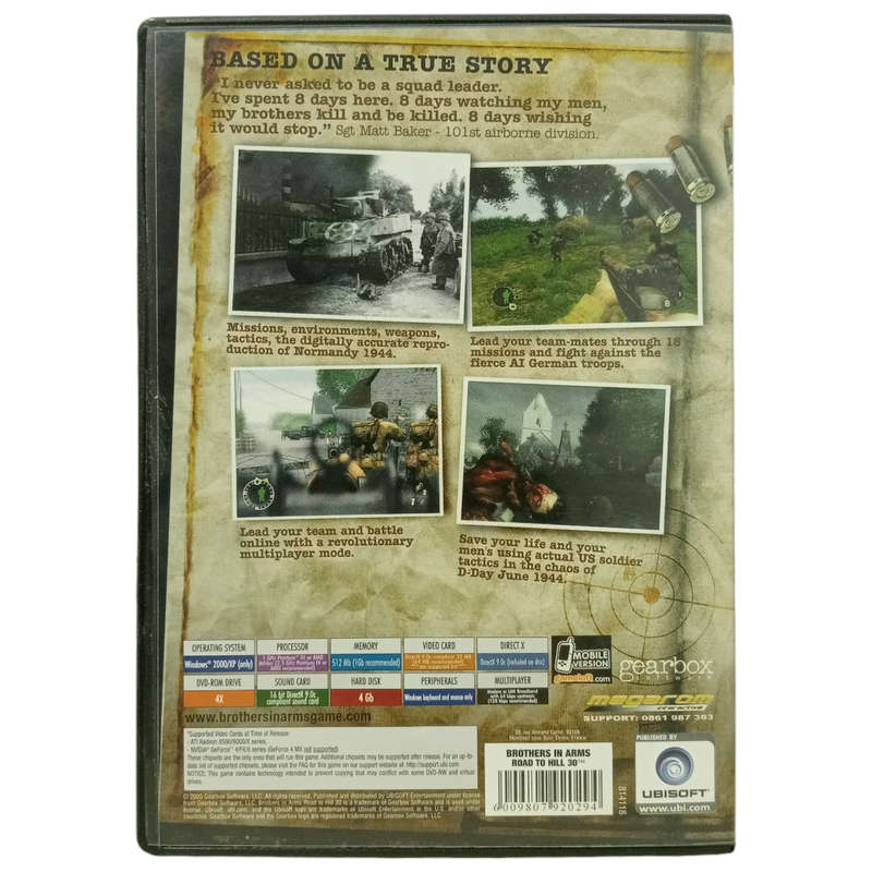 Brothers in Arms - Road To Hill 30 PC (DVD)