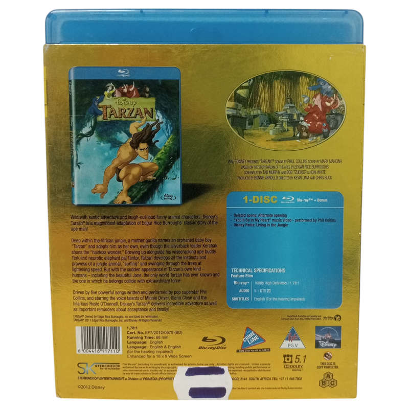 Tarzan Gold Collection Blu-Ray