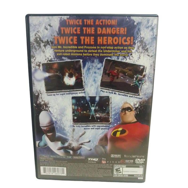 The Incredibles - Rise Of The Underminer PlayStation 2