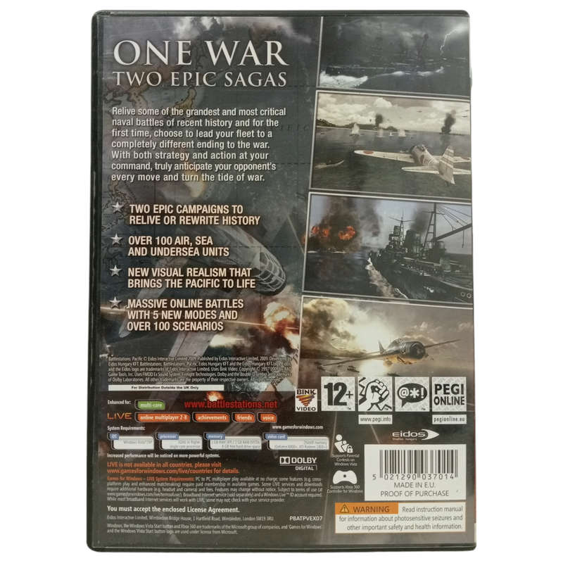 Battlestations - Pacific PC (DVD)