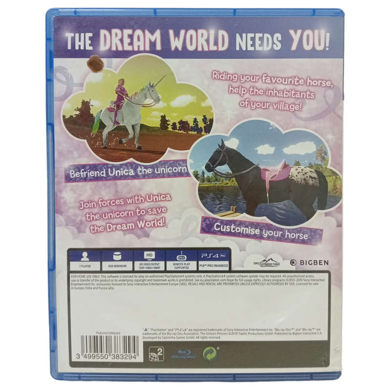The Unicorn Princess PlayStation 4