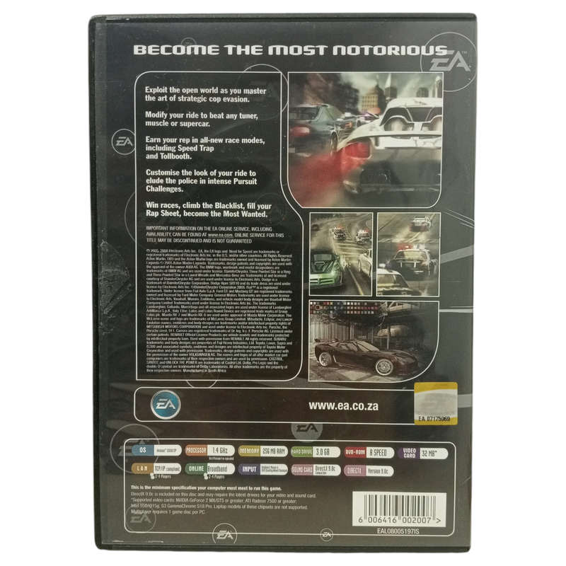 Need For Speed - Most Wanted PC (DVD)