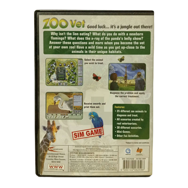 Zoo Vet PC (CD)