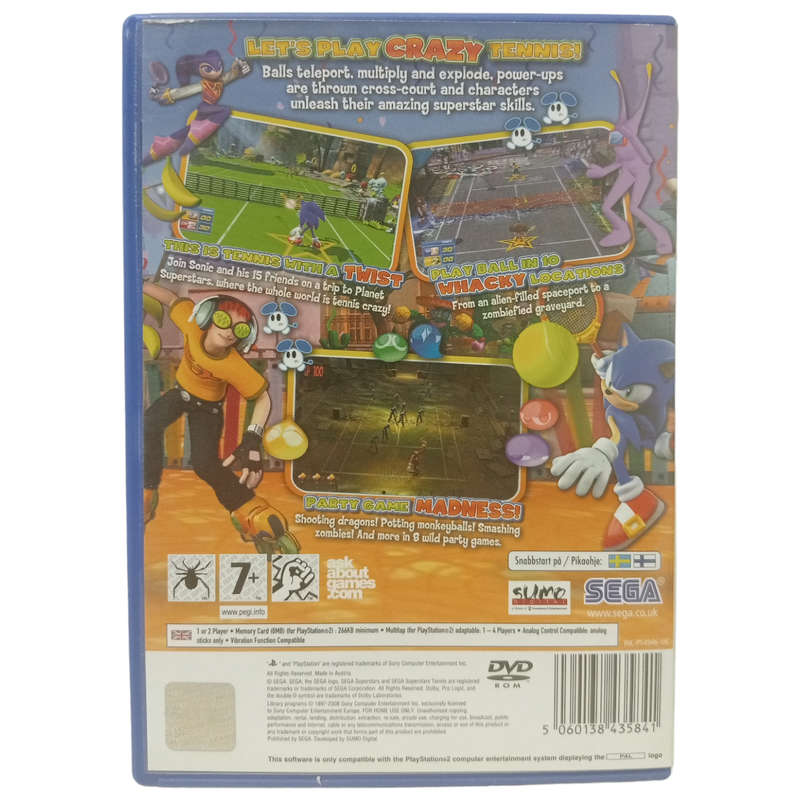 Sega Superstars Tennis PlayStation 2
