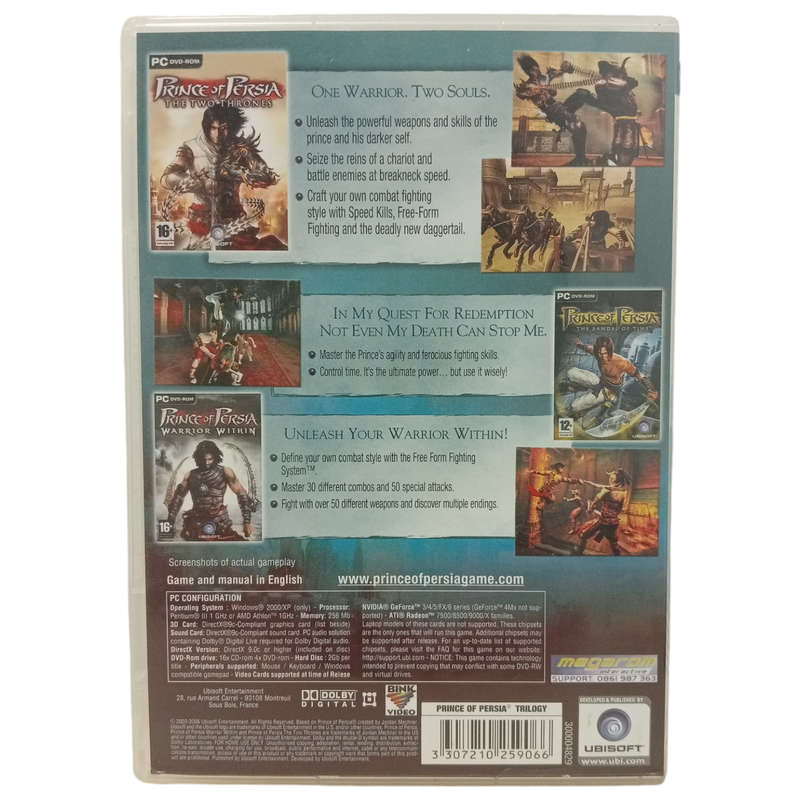 Price Of Persia Trilogy PC (DVD)