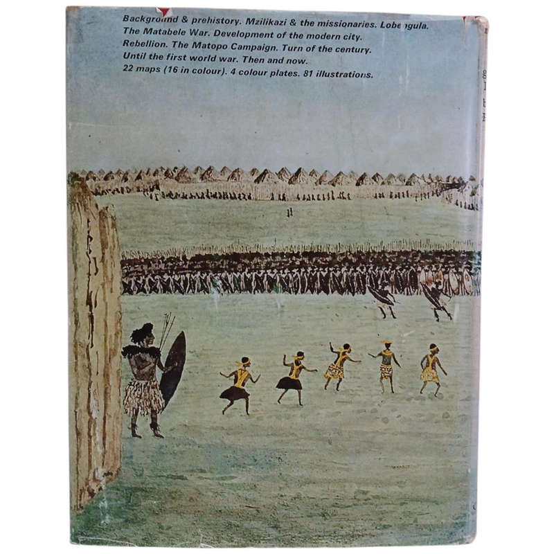 1968 Bulawayo Historic Battleground Of Rhodesia By Olver Ransford Hardcover w/Dustjacket