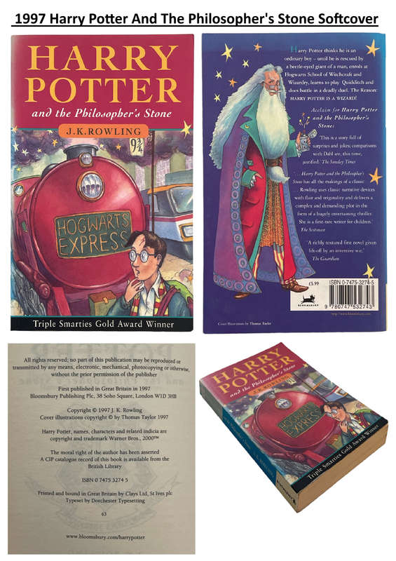 Harry Potter Book 1-7 Set and Harry Potter And The Cursed Child by J. K. Rowling  1997 Harry Potter