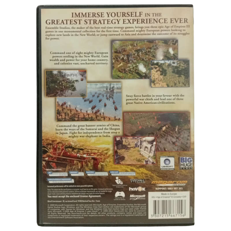Age Of Empires III PC (DVD)