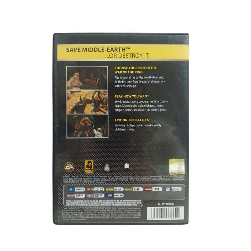 The Lord Of The Rings - Conquest PC (DVD)