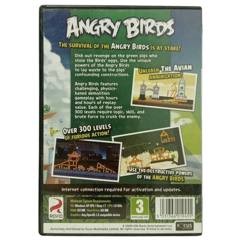 Angry Birds - The Global Gaming Phenomenon PC (CD)