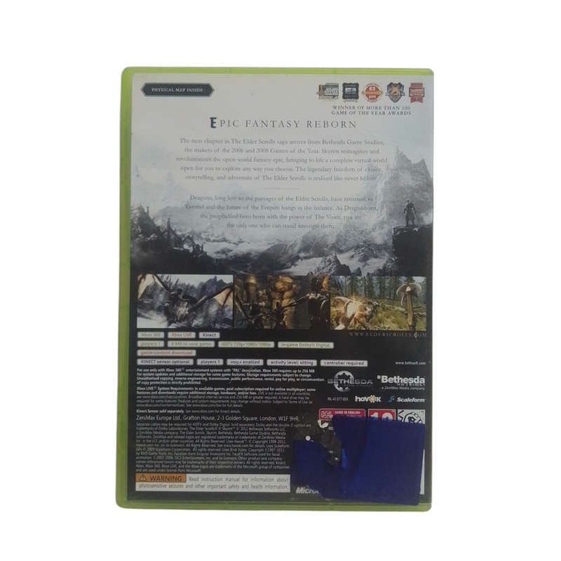 Skyrim - The Elder Scrolls V Xbox 360