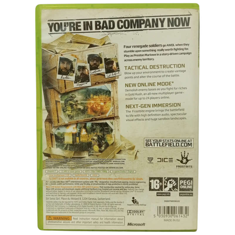 Battlefield - Bad Company Xbox 360