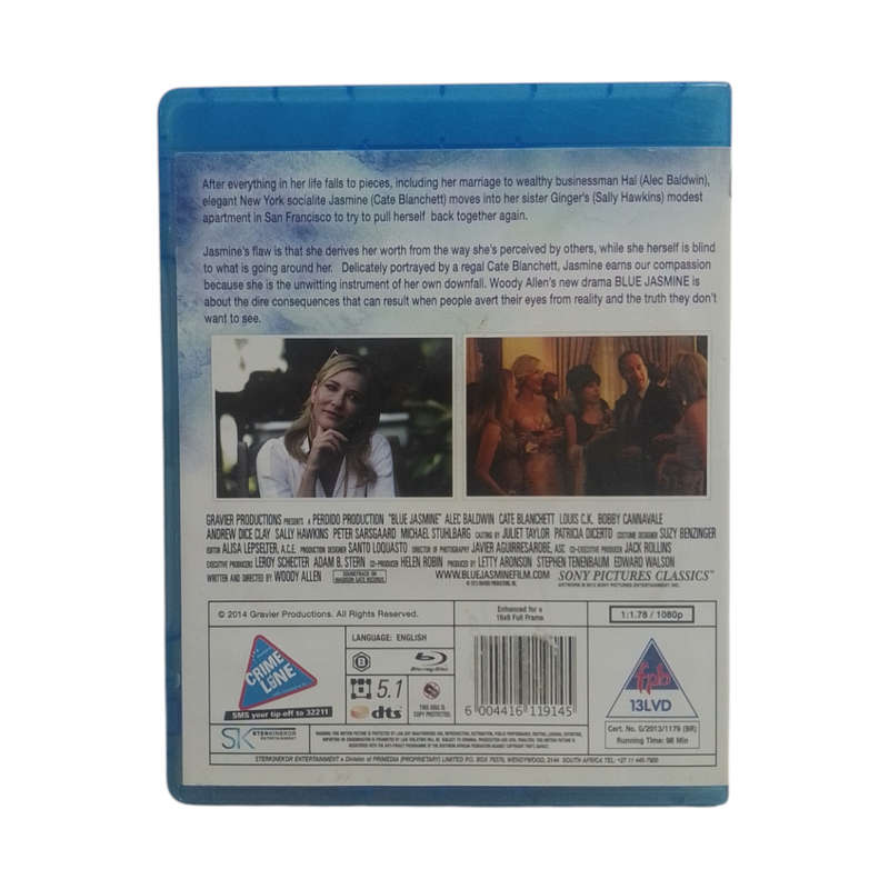 Blue Jasmine Blu-Ray