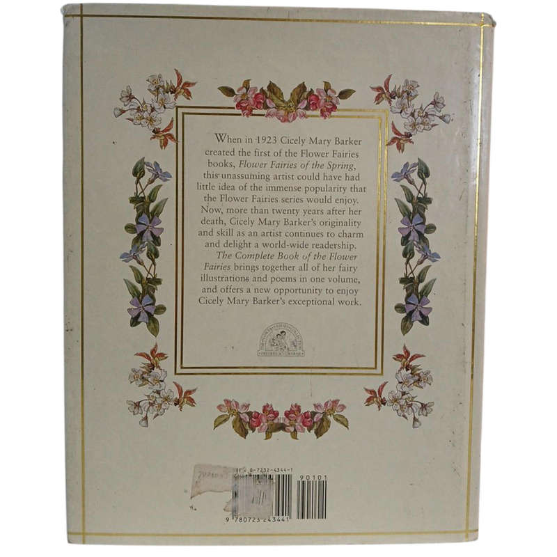 1997 The Complete Book of Flower Fairies by Cicely Mary Barker Hardcover w/Dustjcket