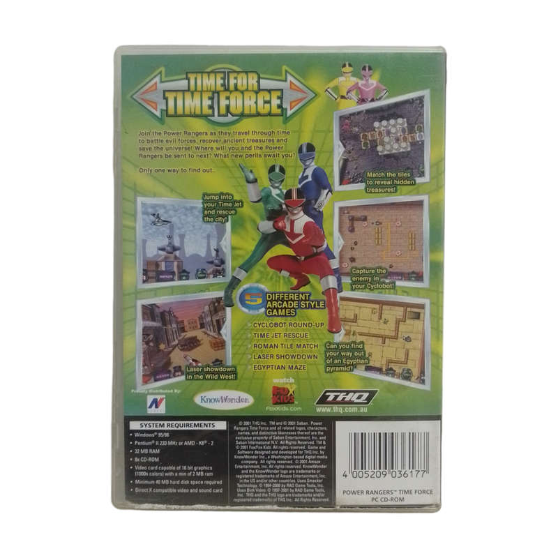 Saban's Power Rangers - Time Force PC (CD)