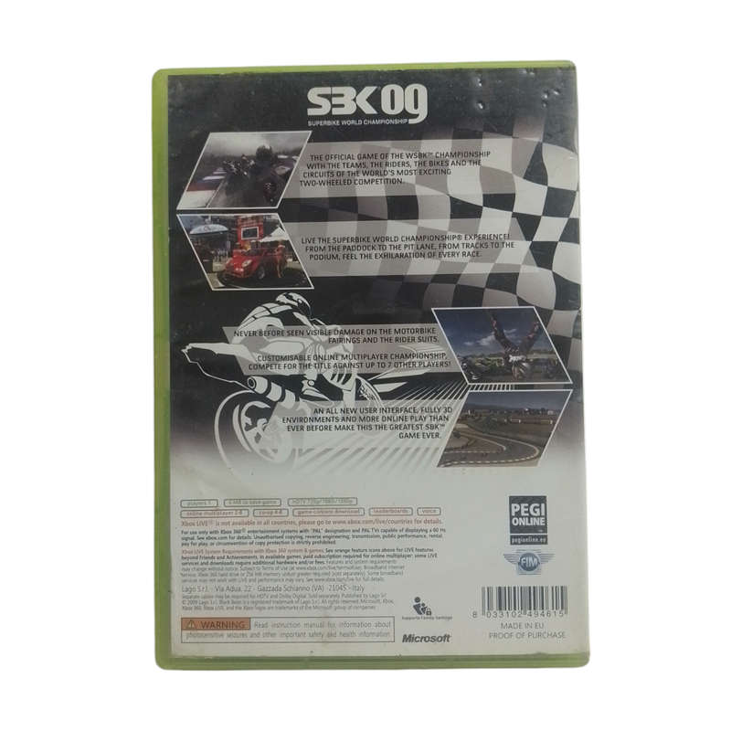 SBK 09 - Superbike World Championship Xbox 360
