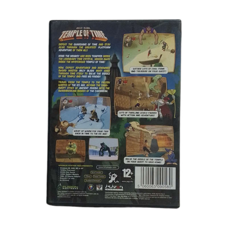 Billy Blade - Temple Of Time PC (CD)