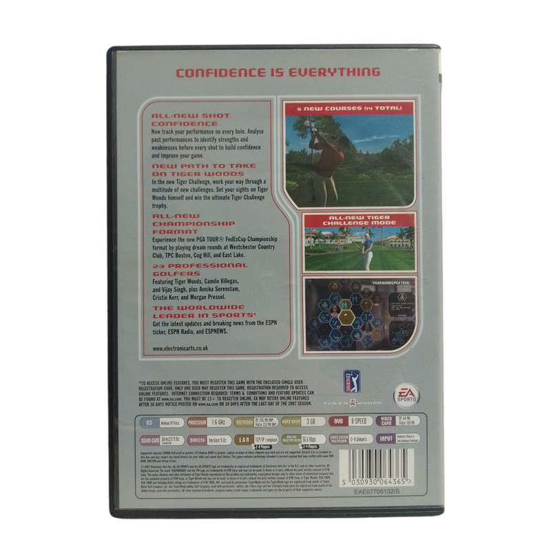 Tiger Woods - PGA Tour' 08 PC (DVD)