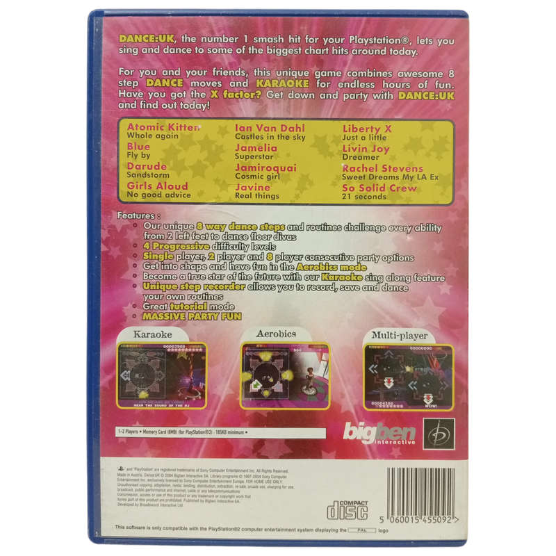 Dance UK - Extra Trax PlayStation 2