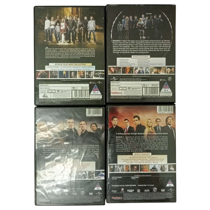 Heroes - The Complete Set Season 1-4